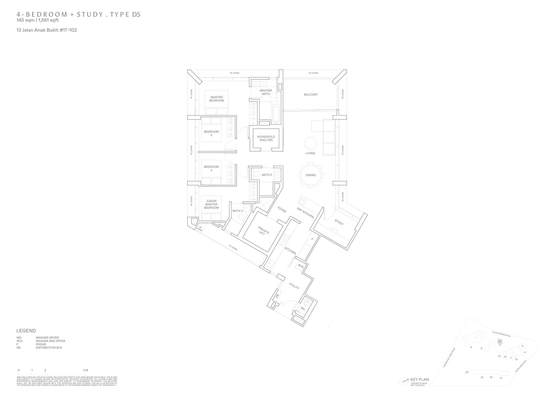 The Reserve Residences floorplan